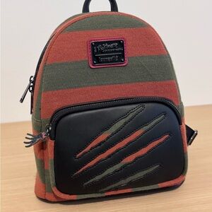 Loungefly A Nightmare On Elm Street Freddy Sweater Mini Backpack